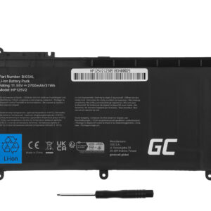 Green Cell Battery BI03XL ON03XL for HP Pavilion x360 13-U 13-U000 13-U100 Stream 14-AX 14-AX000