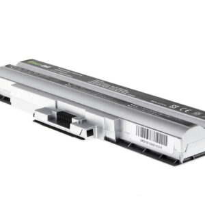 Green Cell Battery VGP-BPS13 VGP-BPS21A VGP-BPS21B for Sony Vaio VGN-FW PCG-31311M 3C1M 81112M 81212M (Silver)